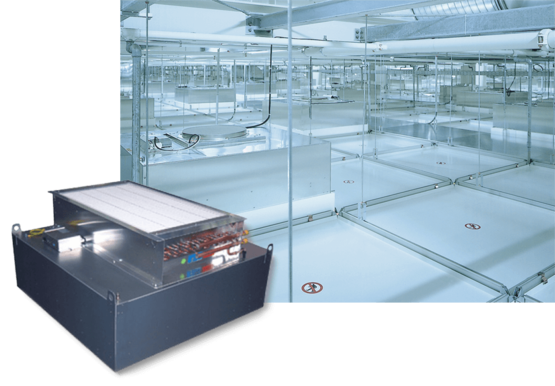 Filter-Ventilator-Modul für die Reinraum-deckensysteme / Reinraumdeckensystem für Elektronik oder Maschinenbau